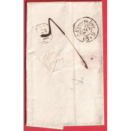 MARQUE P21P GUINGAMP COTES DU NORD 1819 INDICE 11 POUR PARIS