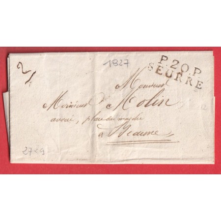 MARQUE P20P SEURRE COTE D'OR 1827 BEAUNE INDICE 11