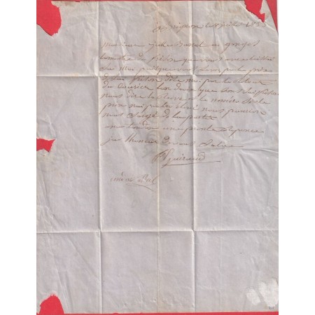 CURSIVE 29 VEZENOBRES GARD BOITE RURALE C BRIGNON INDICE 15