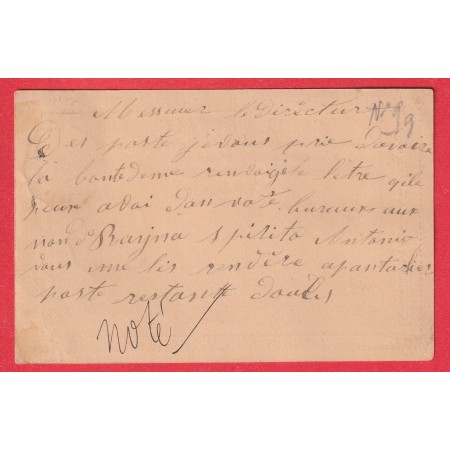 N°55 CONVOYEUR STATION PONTARLIER DOUBS POUR DOLE JURA CARTE PRECURSEUR