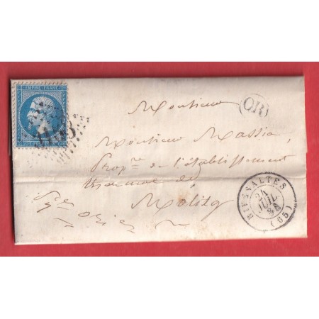 N°22 GC 3153 RIVESALTES PYRENEES ORIENTALES OR BAIXAS POUR MOLITG