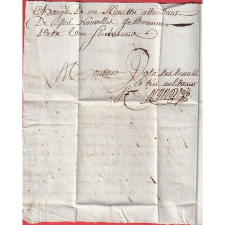 MARQUE FUMEL LOT ET GARONNE LN°1 INDICE 14 1791 POUR BORDEAUX