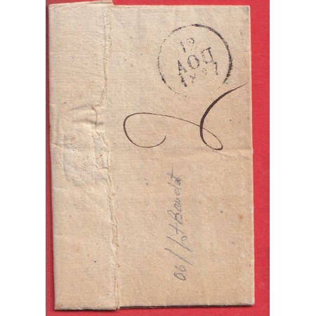 MARQUE P13P CROISSANVILLE CALVADOS 1827 POUR CAEN INDICE 18