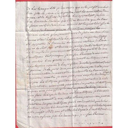 MARQUE P45P AIGUILLON LOT ET GARONNE 1800 POUR PARIS INDICE 14