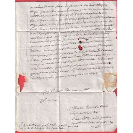 MARQUE P45P AIGUILLON LOT ET GARONNE 1800 POUR PARIS INDICE 14