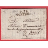 MARQUE P76P MONTDIDIER SOMME 1826 46X11 POUR PARIS INDICE 11