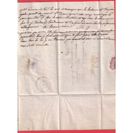 MARQUE P76P MONTDIDIER SOMME 1826 46X11 POUR PARIS INDICE 11