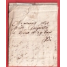 LETTRE ARMENTIERES NORD 1674 TAXE IIII A LA CRAIE ROUGE TAXE ESPAGNOLE POUR ANVERS