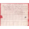 LETTRE DE LILLE NORD EN 1636 TAXE ESPAGNOLE III A LA CRAIE ROUGE  POUR ANVERS BELGIQUE