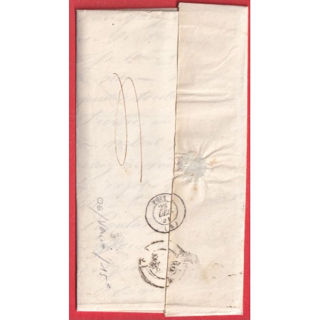 CAD TYPE 11 AX ARIEGE + PP ROUGE 1841 TOULOUSE HAUTE GARONNE INDICE 14