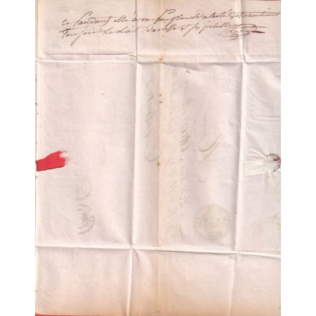 CAD TYPE 11 AX ARIEGE + PP ROUGE 1841 TOULOUSE HAUTE GARONNE INDICE 14