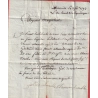 DEBOURSE DE MARSEILLE BOUCHES DU RHONE 1793 MARQUE 12 AIX EN ROUGE POUR CUCURON 1793 INDICE 14