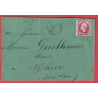 N°17B BDF GC 3994 TOURNUS SAONE ET LOIRE POUR MACON DEVANT DE LETTRE FRONT COVER