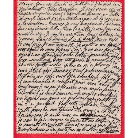 ENTIER SAGE + N°111 LEVEE EXCEPTIONNELLE PARIS DEPART E1 POUR NICE ALPES MARITIMES