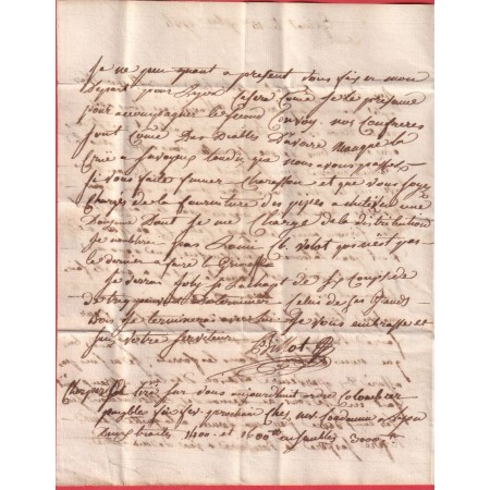 MARQUE EPINAL VOSGES 1781 LN°3 INDICE 13 BEAUCAIRE GARD