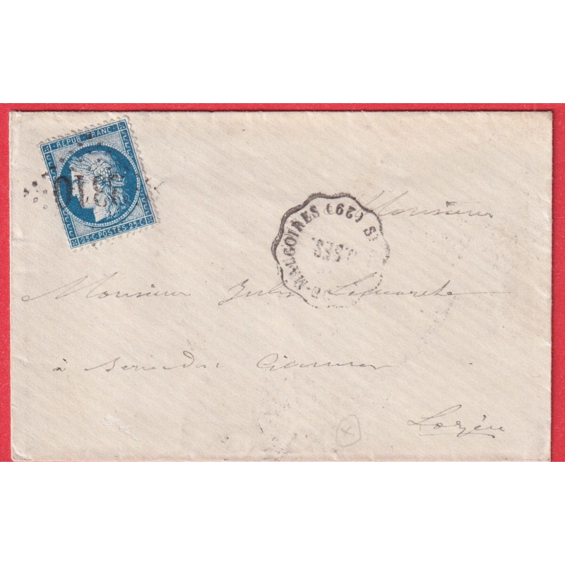 N°60 CONVOYEUR STATION ST GENIES DE MALGOIRES GARD LIGNE N.BES RARE INDICE 19 BARRE DES CEVENNES LOZERE