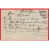 ENTIER 10C MOUCHON + N°111 BLANC PARIS LEVEE EXCEPTIONNELLE R ST DENIS 1903 GONDRECOURT MEUSE