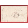 DOUBLE CURSIVE 7 CHARLEVILLE MEZIERES ARDENNES 1821 POUR PARIS INDICE 12