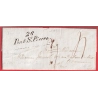 CURSIVE 26 PONT ST PIERRE EURE POUR PARIS 1831 INDICE 10