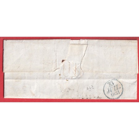 CURSIVE 26 PONT ST PIERRE EURE POUR PARIS 1831 INDICE 10