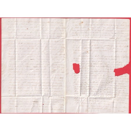 CURSIVE 26 PONT ST PIERRE EURE POUR PARIS 1831 INDICE 10