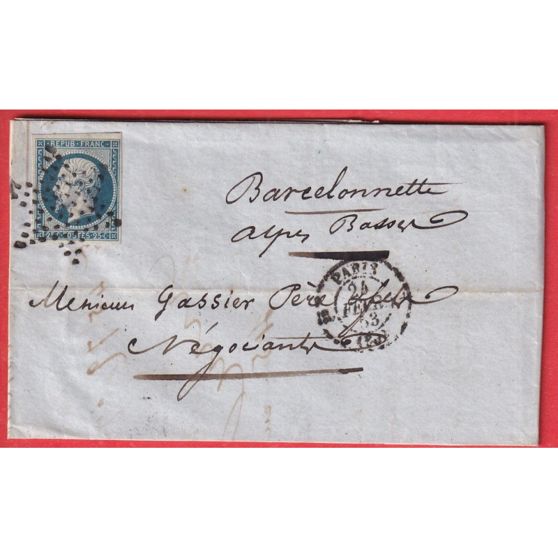 N°10 PARIS ETOILE PLEINE 3E 60 BARCELONNETTE BASSES ALPES