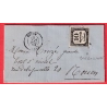 TIMBRE TAXE N°2 CAD ROUEN SEINE INFERIEURE BOITE RURALE BOIS GUILLAUME POUR ROUEN