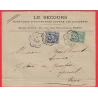 N°75 90 PARIS 49 R MARSOLLIER 1896 EPINAL VOSGES LEVEE EXCEPTIONNELLE
