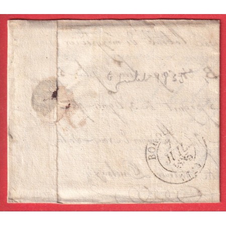 CURSIVE 45 MEZIN LOT ET GARONNE CAD TYPE 12 NERAC POUR BORDEAUX INDICE 16