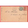 N°111 124 PARIS E2 LEVEE EXCEPTIONNELLE R D'ENGHIENS 1901 POUR LYON