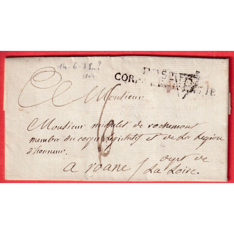 MARQUE POSTES CORPS LEGISLATIF EN NOIR + MARQUE P DE PARIS ROANNE LOIRE INDICE 19 EN NOIR POTHION 1034