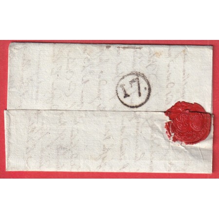 MARQUE 2 CHAVIGNON AISNE AN6 1799 53 X 11 INDICE 14 POUR PARIS