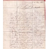 MARQUE ESSAI FEVRIER 1828 MARSEILLE BOUCHES DU RHONE POUR MONTPELLIER LE 24 FEVRIER DERNIER JOUR INDICE 18