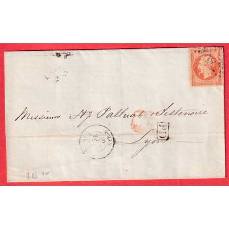 N°23 VARIETE DENTURE  GC 5082 BEYROUTH SYRIE POUR LYON VARIETE DEFAUT DU PEIGNE BFE