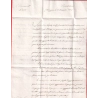 FRANCHISE ORNEE COMMISSARIO DI GUERRA REGNO ITALIA CHIOGGIA 1813 ARMEE ITALIE