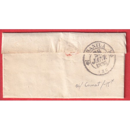 CURSIVE 1 OYONNAX 1836 TAXE LOCALE 1 NANTUA INDICE 9