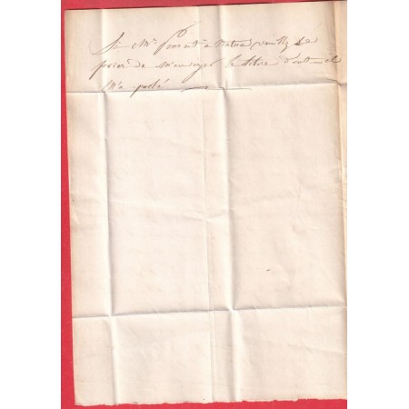 CURSIVE 1 OYONNAX 1836 TAXE LOCALE 1 NANTUA INDICE 9