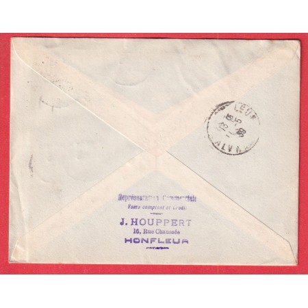 1ER VOL FIRST FLIGHT PARIS PAU 1ER VOL DE NUITS BORDEAUX POUR HONFLEUR