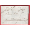 MARQUE 72 MONTFORT L'AM. L'AMAURY SEINE ET OISE 1798 INDICE 16 CHATEAUGONTIER MAYENNE