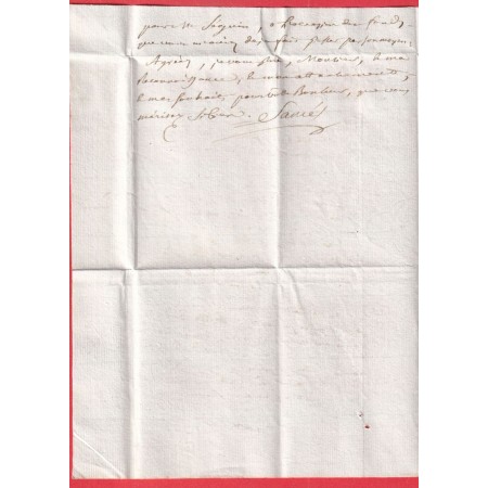 MARQUE 72 MONTFORT L'AM. L'AMAURY SEINE ET OISE 1798 INDICE 16 CHATEAUGONTIER MAYENNE