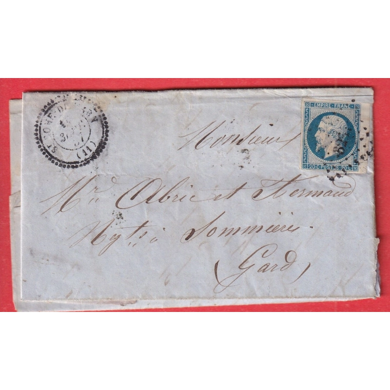 N°14 BDF PC 3264 ST ROME DU TARN AVEYRON CAD TYPE 22 SOMMIERES GARD