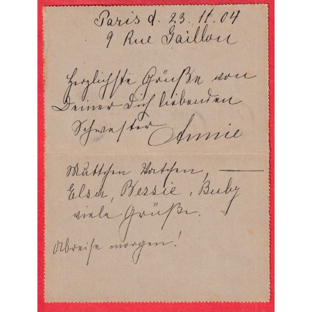 ENTIER SAGE + N°130 LEVEE EXCEPTIONNELLE PARIS 96 GRAND HOTEL POUR DRESDEN ALLEMAGNE