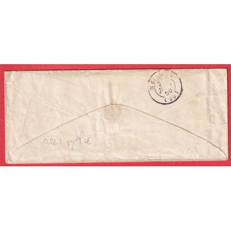 CURSIVE 45 BOUGLON LOT ET GARONNE 1850 TAXE 25 T15 MARMANDE POUR MEILHAN INDICE 13