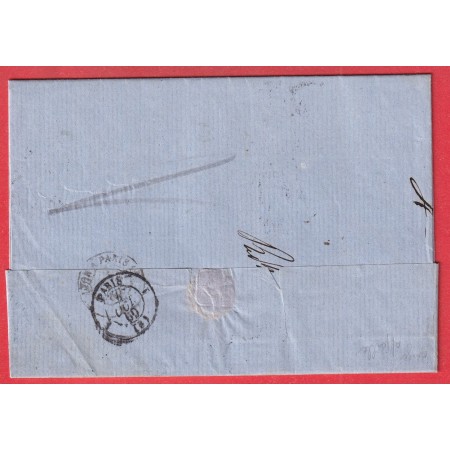 N°16 ORANGE SUR PAILLE PC 3382 TOULON SUR MER VAR POUR PARIS