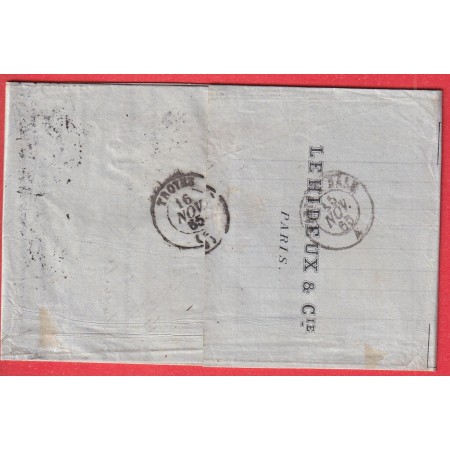 N°24 PARIS ETOILE PLEINE PARIS PL DE LA BOURSE POUR TROYES AUBE