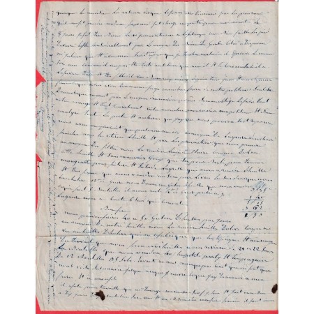 NEW ORLEANS USA ETATS UNIS 1844 STEAMER SHIP VIA BOSTON POUR PARIS