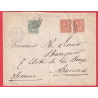 N°111 117 X2 LEVEE EXCEPTIONNELLE DOUBLE PORT PARIS PL DE LA BOURSE AMIENS SOMME 1901