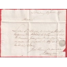 MARQUE 75 LA MOTHE ST HERAY EN ROUGE 1815 DEUX SEVRES INDICE 10 ST MAIXENT