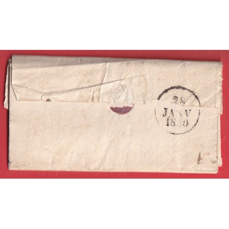 MARQUE 71 ST CALAIS SARTHE 1830 POUR BEAUMONT LE VICOMTE 37X11 INDICE 11