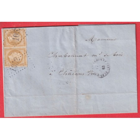 N°21 PAIRE GC 1052 CLERMONT EN ARGONNE MEUSE POUR CHALONS SUR MARNE